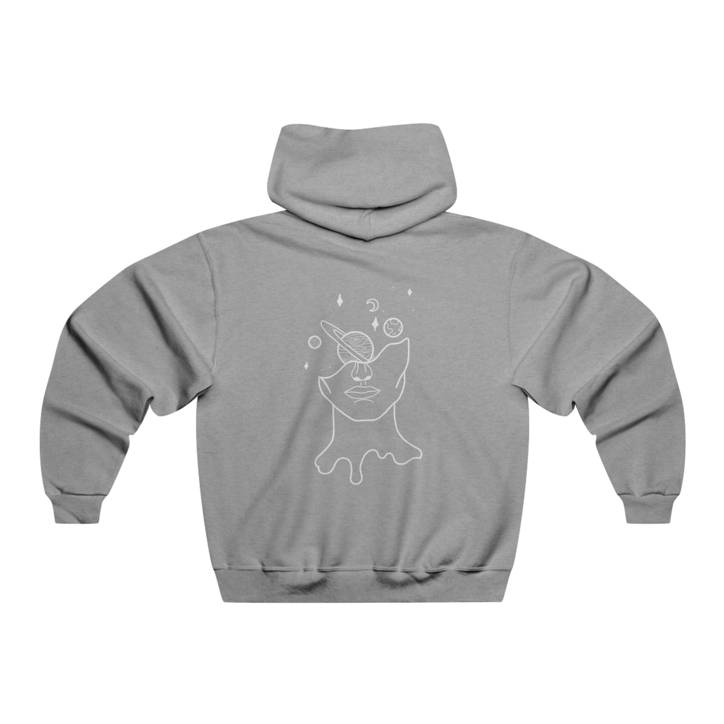 Cosmic Unicorn Graphic Hoodie for Men - Stylish NUBLEND® Sweatshirt