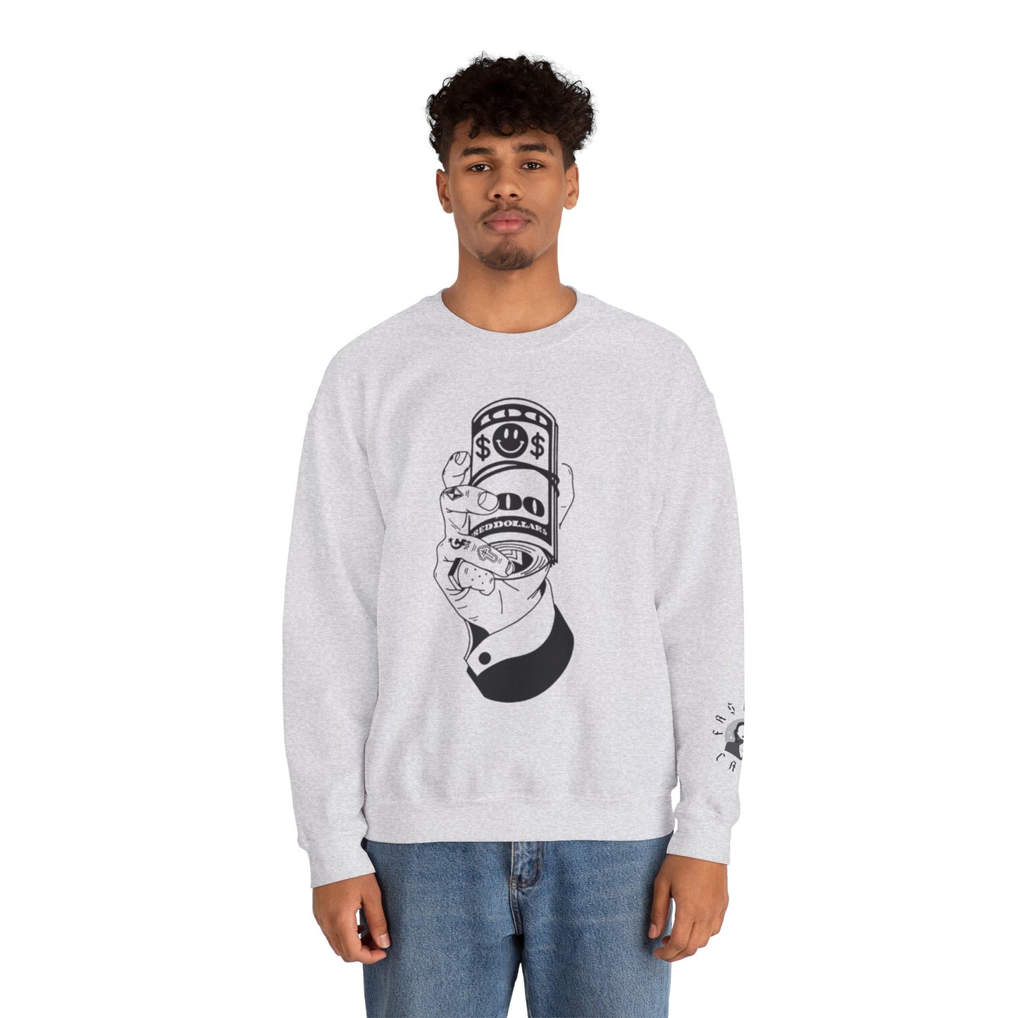 Money Vibes Unisex Heavy Blend Crewneck Sweatshirt