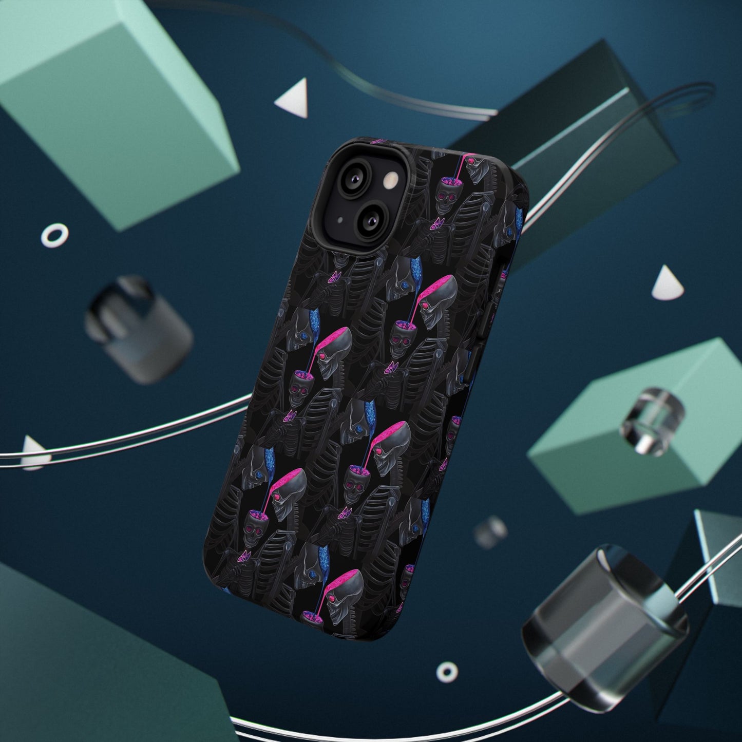 Stylish Impact-Resistant Phone Case with Bold Graphic Design