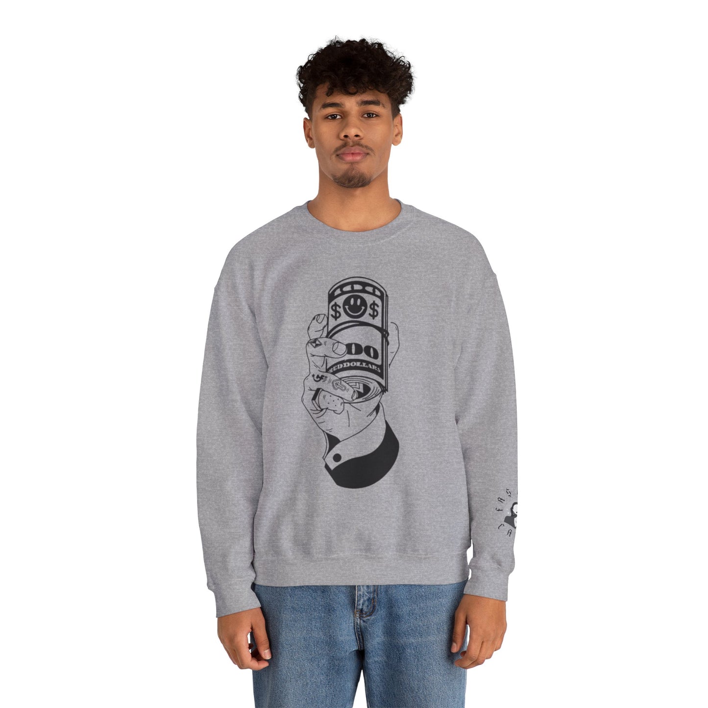 Money Vibes Unisex Heavy Blend Crewneck Sweatshirt