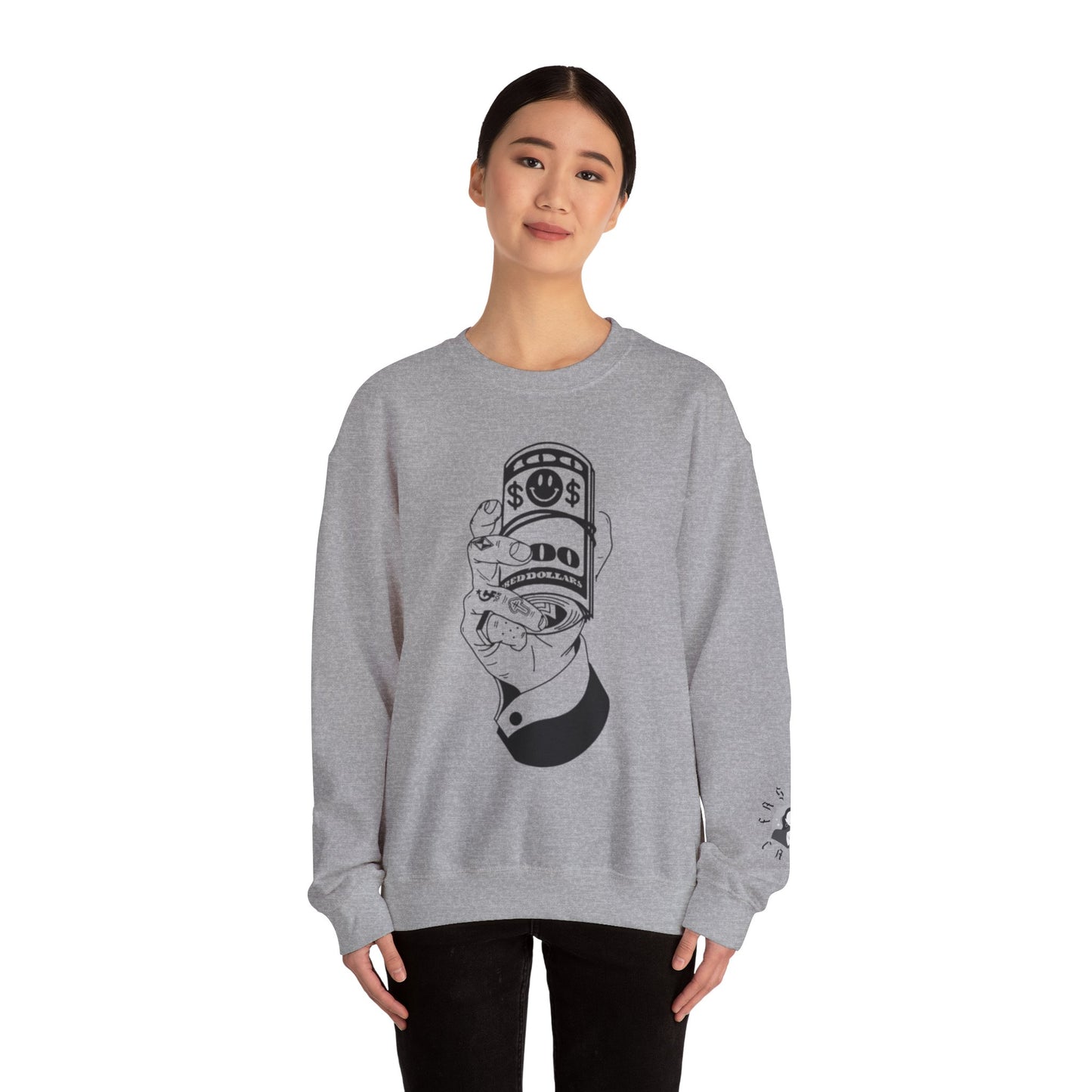 Money Vibes Unisex Heavy Blend Crewneck Sweatshirt