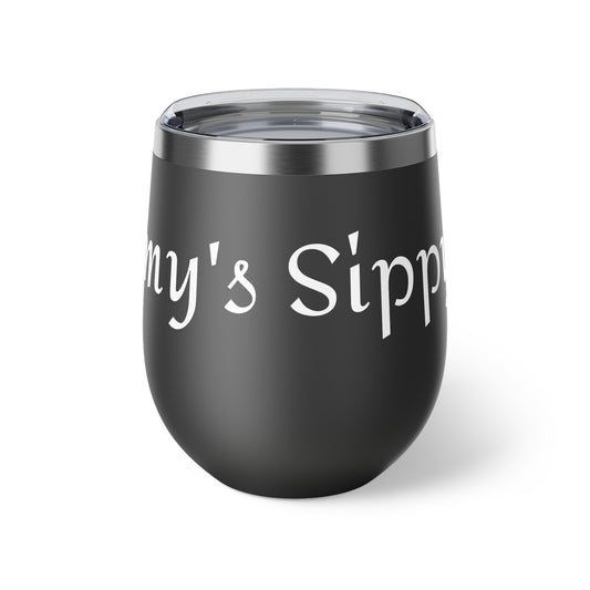 Personalized Copper Insulated Cup - 12oz Mommy's Sippin' Tumbler