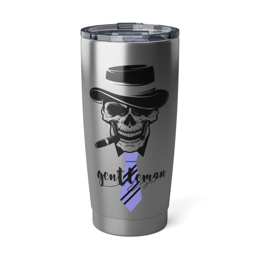 Gentleman Skull 20oz Tumbler - Stylish Stainless Steel Travel Mug for Adventurers