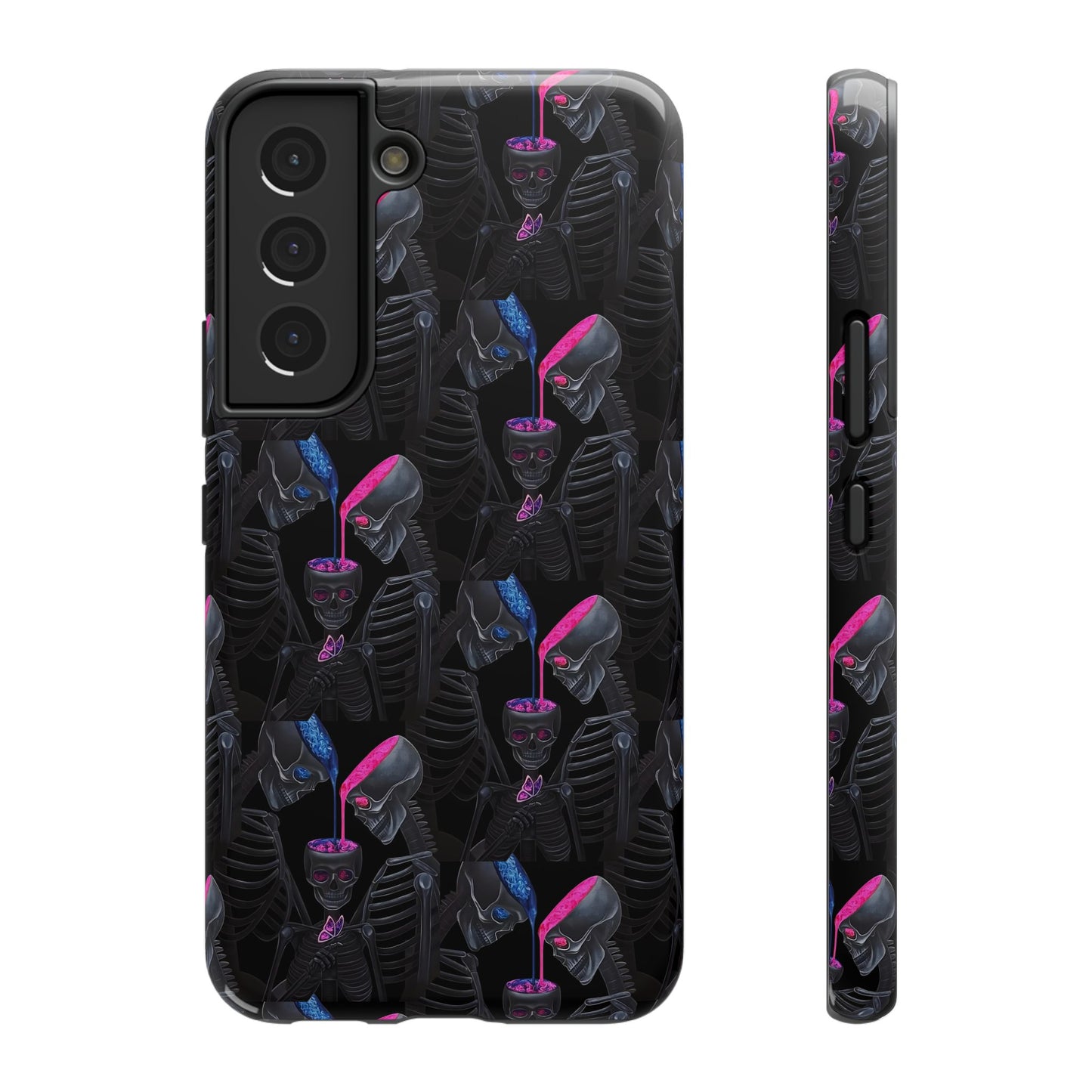 Stylish Impact-Resistant Phone Case with Bold Graphic Design