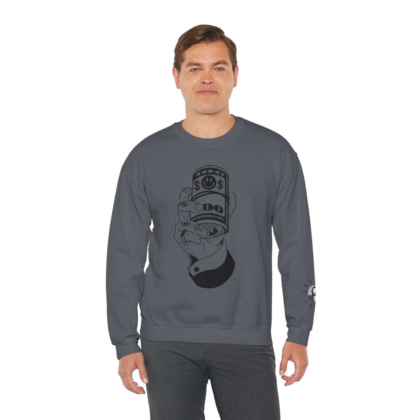 Money Vibes Unisex Heavy Blend Crewneck Sweatshirt