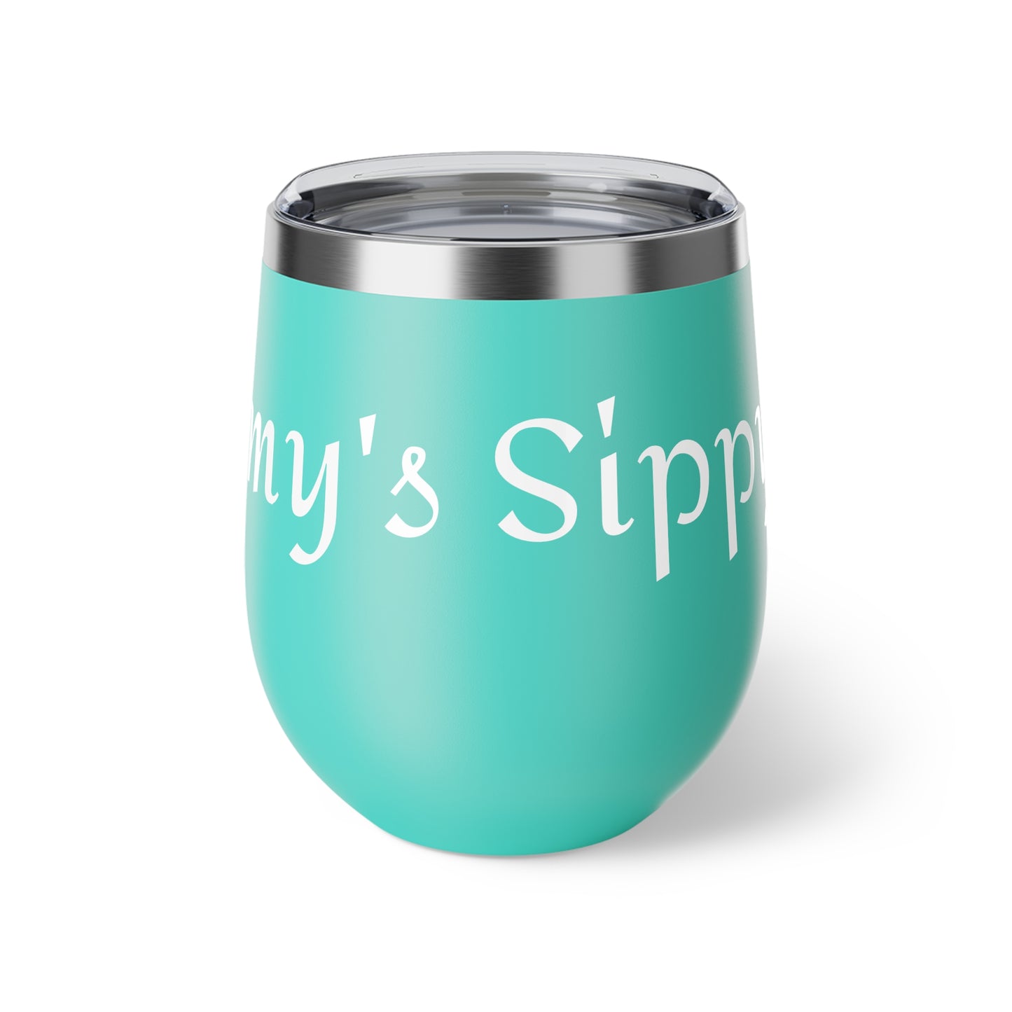 Personalized Copper Insulated Cup - 12oz Mommy's Sippin' Tumbler