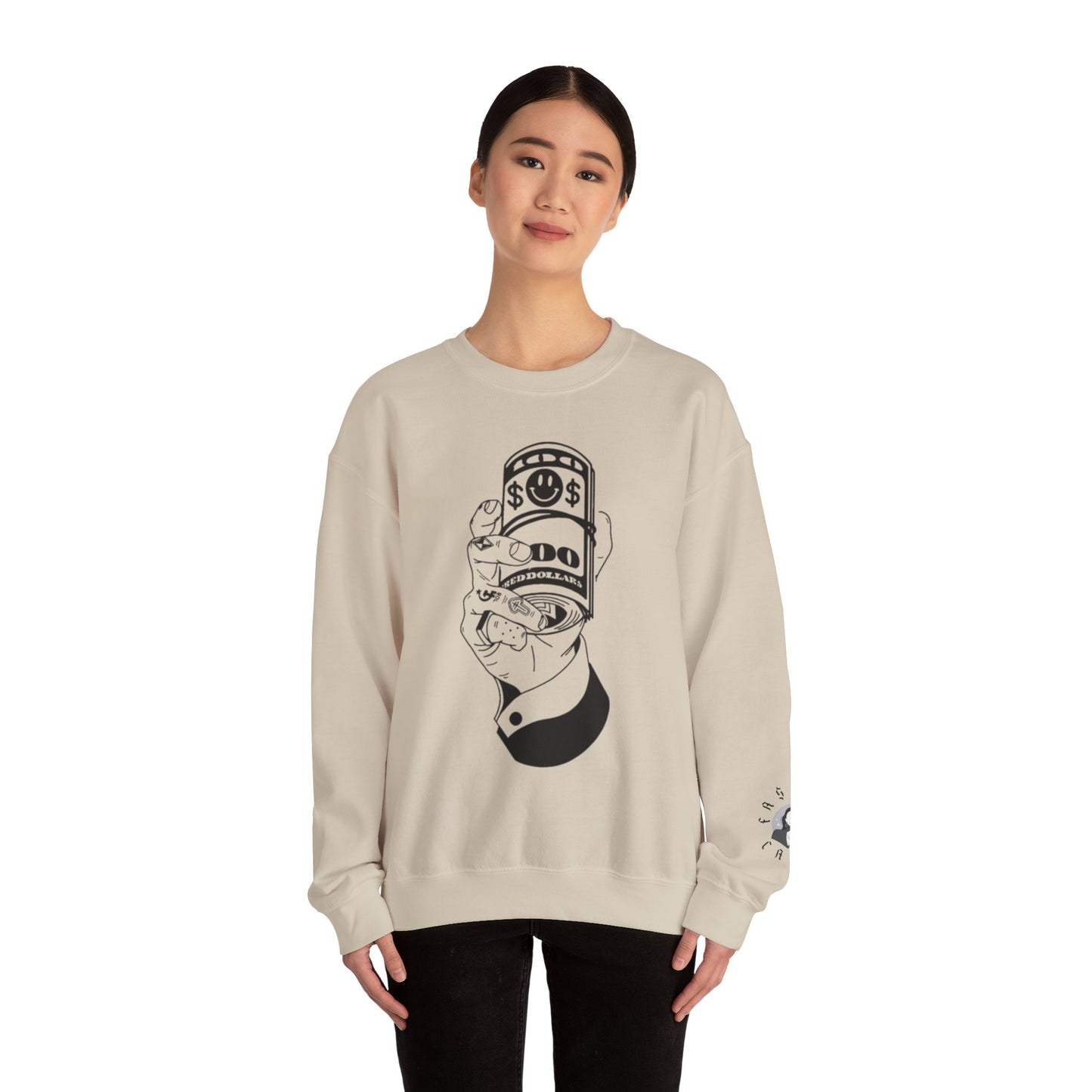 Money Vibes Unisex Heavy Blend Crewneck Sweatshirt